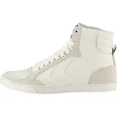 Hummel Baskets hautes 'Slimmer Stadil' gris clair / blanc