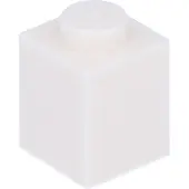 LEGO 100 pièces 3005 Brick 1x1 Part Basic Bricks 100 White
