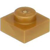 LEGO plaque 1x1 or