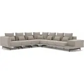AEA Wohnzimmer Luxus Einrichtung Ecksofa L-Form Polstermöbel Sofa Couch