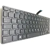 T-ProTek FRANÇAIS - Clavier noir compatible avec Toshiba Tecra A40-C-140