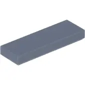 LEGO 1x3 carreaux 63864 - 100 pièces gris bleuté foncé