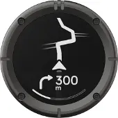 Beeline Moto II Metal Système de navigation, gris, taille unique