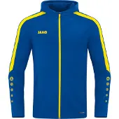 Jako Veste à capuche Power Hommes - Royal / Jaune