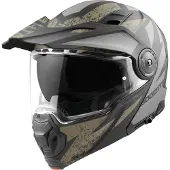Bogotto FG-102 Safari Casque rabattable en fibre de verre Enduro
