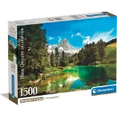 Clementoni Puzzle CLE 1500 Compact Lac Bleu 31720