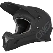 O'Neal Sonus Youth Solid Mat Noir Casque Vélo Downhill Enfant Taille YL