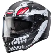 Caberg Avalon X Punk Casque intégral Mat/Noir/Rouge/Blanc/Gris XL unisex