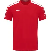 Jako T-Shirt fonctionnel 'Power' rouge / blanc