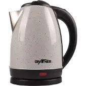 Grafner Bouilloire en acier inoxydable 1,7L gris Bouilloire à thé
