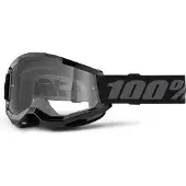 100% Strata 2 Goggles Vert Clear Lens/CAT0
