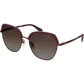 Police Lunettes de soleil - - SPLC24 - Unisexes - Couleur Bordeaux C/Glittery - Taille 56mm