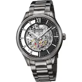 Festina acier inoxydable hommes montre bracelet noir de luxe D2UF20632/1