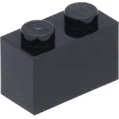 LEGO 100 pièces 3004 Brick 1x2 Part Basic Bricks 100 Noir