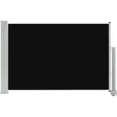 Syfax Auvent latéral rétractable de patio 60x300 cm Noir
