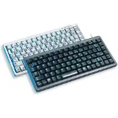 Cherry Compact-Keyboard G84-4100 - Tastatur - USB - Schweiz - Hellgrau (G84-4100LCMCH-0)