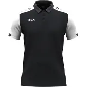 Jako Polo Uni Dynamic - 6370, Couleur:noir/blanc/anthracite, Taille:XL