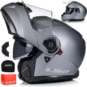LS2 FF908 Strobe II Solid Casque