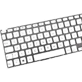 T-ProTek FRANÇAIS - Clavier argent sans cadre compatible avec Asus VivoBook F512DA-EJ869T