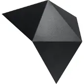 Sollux Applique SOLIDO noir 2xG9 8W acier 25x8x27cm