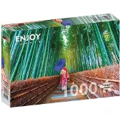 Enjoy Puzzle Puzzle Asian Woman in Bamboo Forest - 1000 pièces