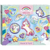Waldhausen Totum Unicorn - Moulage en plâtre et peinture