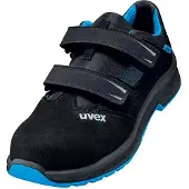 Uvex sandales 2 tendance S1 bleu, noir largeur 11 Gr. 44