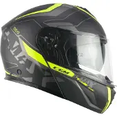 Cgm Modular Casque 569G C-MAX CITY Noir Mat Fluo Jaune taille S