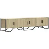 Sonstiges Meuble TV chêne sonoma 180x34x41 cm bois d'ingénierie