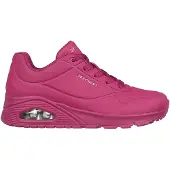 SKECHERS Chaussure à lacets 'Uno-Stand on Air' rose foncé