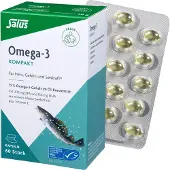 Salus Omega-3 Compact à base d'huile de colin d'Alaska , 60 capsules