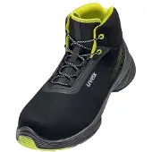 Uvex bottes 1 G2 S2 noir, jaune largeur 14 Gr. 37