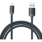 Baseus Câble Usb Do Lightning Crystal Shine, 2.4A, 2M (Czarny)