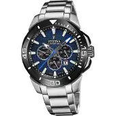 Festina acier inoxydable hommes montre bracelet argent sport D2UF20641/2