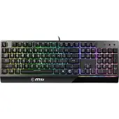 MSI Vigor GK30 clavier Gaming USB QWERTY US International Noir