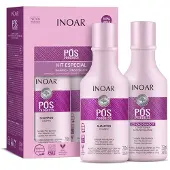 INOAR Duo Pos Progress Keratin Smoothing Shampooing et Conditioner - 1 pack