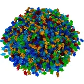 LEGO Cristaux Pierres précieuses Mélange de couleurs - 30385 NOUVEAU Quantité 50x - Chaque mélange est composé individuellement