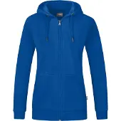 Jako Organic Kapuzenjacke Damen royal 34
