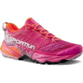 La Sportiva Akasha II Femme, Springtime/Cherry Tomato, 37.5, Mountain Running, Chaussures -