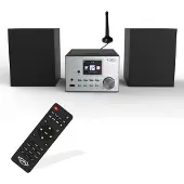 Xoro SAT100380 Multi Micro Kompaktanlage & Internetradio DAB+ und UKW