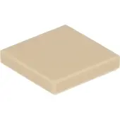 LEGO 2x2 Carreaux Beige clair - 3068b NOUVEAU ! Quantité 50x