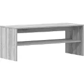 vidaXL Armoire TV Gris Sonoma 100x40x40 cm Bois composite