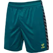 Hummel Pantalon de sport 'Authentic' bleu cyan / gris / vert clair / noir