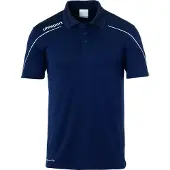 Uhlsport Stream 22 POLO SHIRT 12 marine/blanc 164