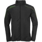 Uhlsport GmbH Stream 22 ALL WEATHER JACKET noir/fluo vert noir/fluo vert 128