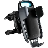 Baseus support automatique pour voiture avec recharge par induction pour la grille de ventilation 15W noir