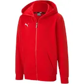 Puma Teamgoal 23 Casuals Full Zip Sweatshirt Rouge 13-14 Years Garçon