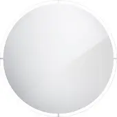 Nimco Miroir de salle de bain LED Ø 80 cm ZP 24002R