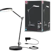 Paulmann Lampe de Table , Numis, dimmable, Noir, Bureau / espaces de travail, Métal, Moderne