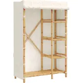 Syfax Garde-robe 110x45x170 cm bambou